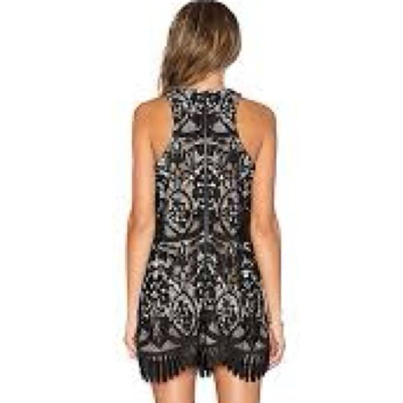 Lovers & Friends Black Lace Caspian Shift Dress - Picture 7 of 8